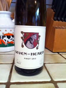 Seven of Hearts 2011 Pinot Gris