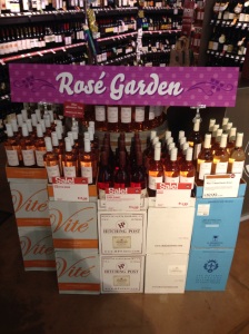 The Rosé Garden at Whole Foods Market in Laguna Nigue, CA